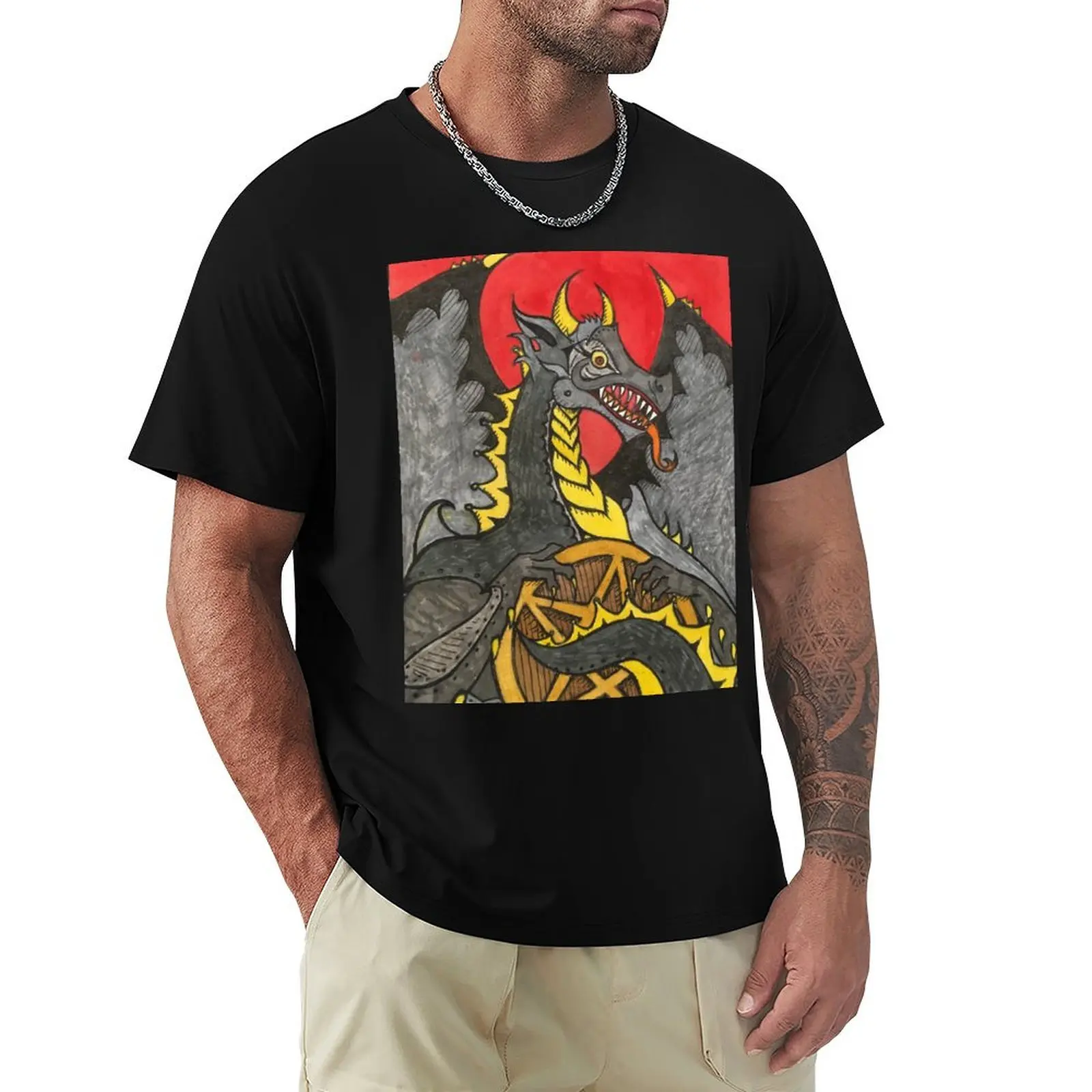 dragon T-Shirt Big and Tall Solid Color T-Shirt
dragon T-Shirt Big and Tall Solid Color T-Shirt
