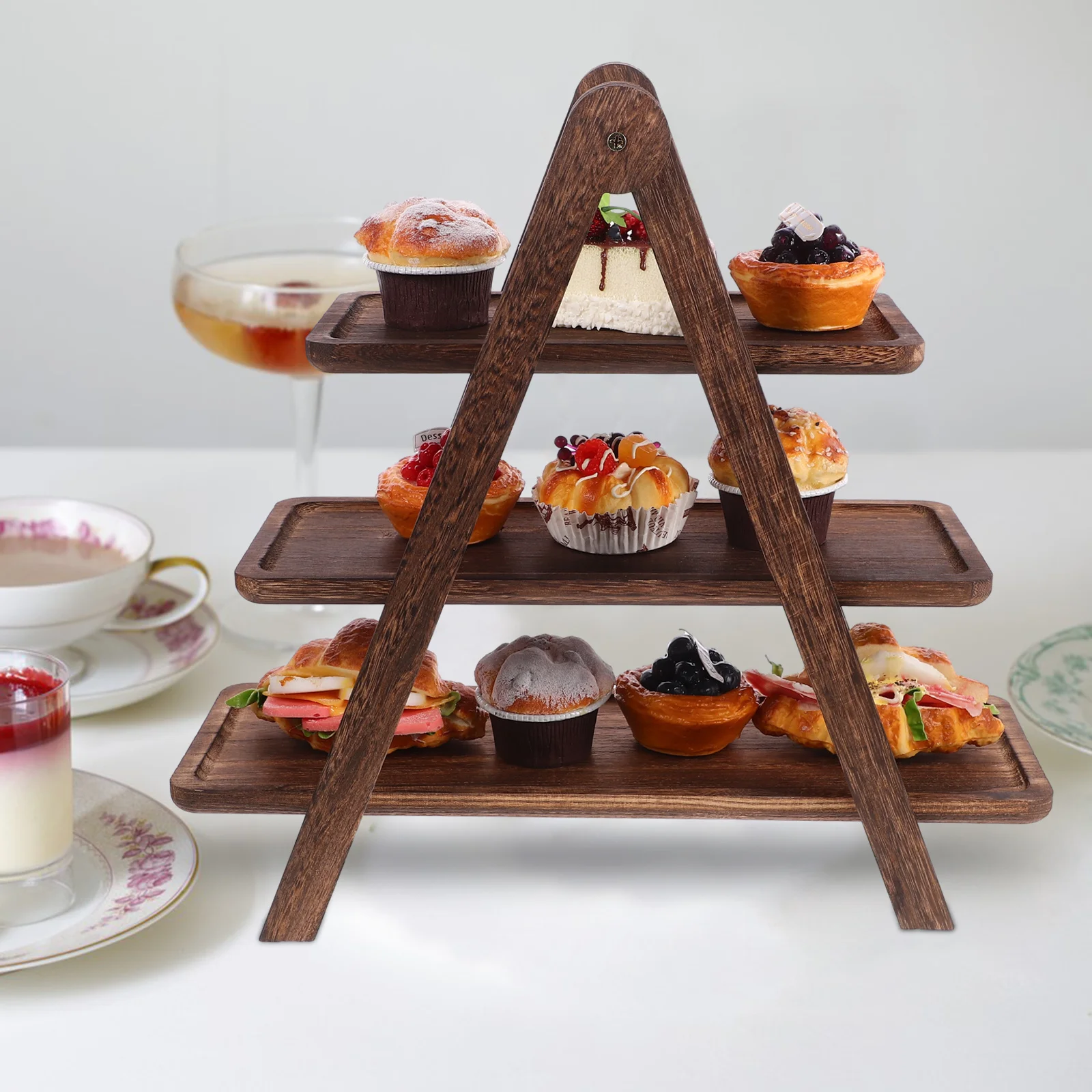 Multi Layer Wood Tray Rack 3 Tier Kitchen Storage Organizer for Hotpot Cooking Plates and Fresh Food Elegant Home Decor Style
Multi Layer Wood Tray Rack 3 Tier Kitchen Storage Organizer for Hotpot Cooking Plates and Fresh Food Elegant Home Decor Style