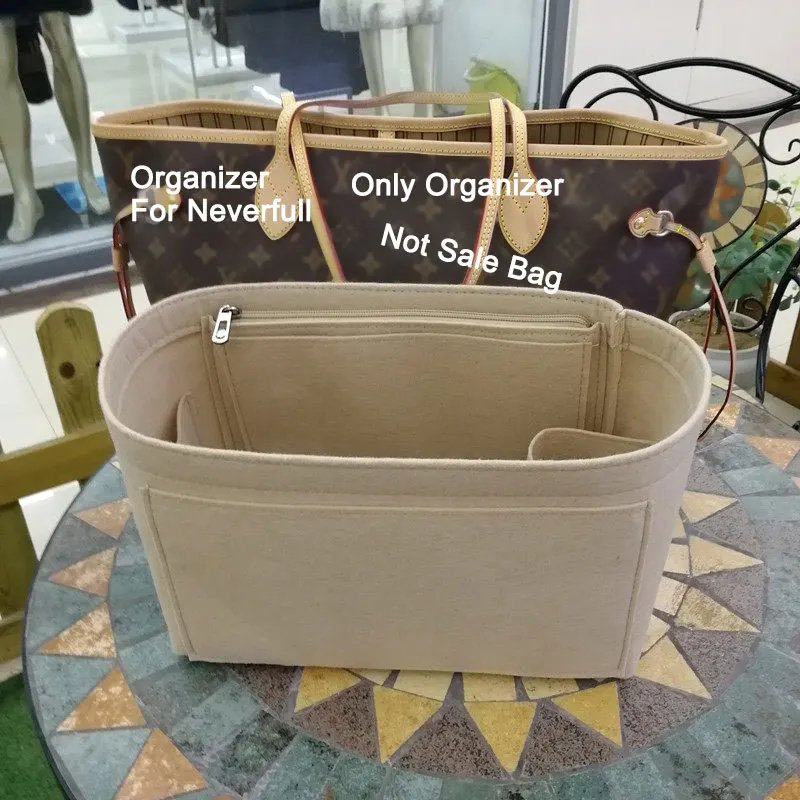 Felt Bag Insert For Neverfull Tote Bag PM MM GM Shopping Bag Inner Liner Bag In Bag With Zipper Pocket ,neverfull Inner Storage
Felt Bag Insert For Neverfull Tote Bag PM MM GM Shopping Bag Inner Liner Bag In Bag With Zipper Pocket ,neverfull Inner Storage