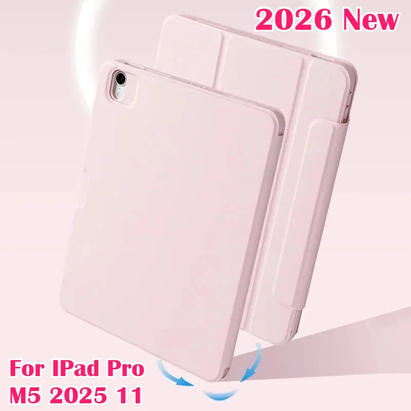 Новый 360 ° Вращающийся магнитный съемный чехол из искусственной кожи для iPad Pro 11 (2025, M5, M4), 13 (A16, 11-го, 10-го поколений), Air 7, 6, 4, 5, 12.9, Mini 7, 6
Новый 360 ° Вращающийся магнитный съемный чехол из искусственной кожи для iPad Pro 11 (2025, M5, M4), 13 (A16, 11-го, 10-го поколений), Air 7, 6, 4, 5, 12.9, Mini 7, 6