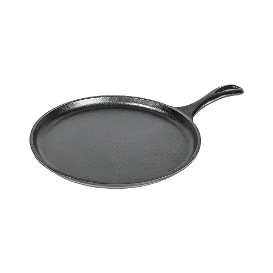 Round Seasoned Cast Iron Griddle - Round-Shaped, Pre-Seasoned Iron Griddle Pan - Non-Toxic, PFAS-Free Cookware - Compatible wit
Round Seasoned Cast Iron Griddle - Round-Shaped, Pre-Seasoned Iron Griddle Pan - Non-Toxic, PFAS-Free Cookware - Compatible wit