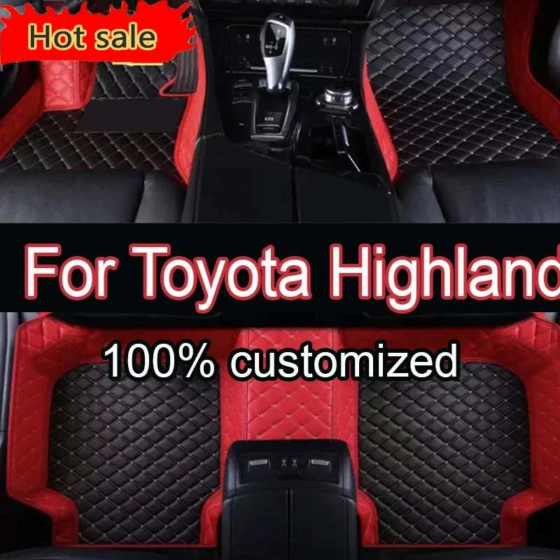 Автомобильные коврики для Toyota Highlander (гибридный/пейтрол) 7 мест 2022 2023 автомобильные подушечки для ног авто ковер чехол аксессуары для интерьера
Автомобильные коврики для Toyota Highlander (гибридный/пейтрол) 7 мест 2022 2023 автомобильные подушечки для ног авто ковер чехол аксессуары для интерьера