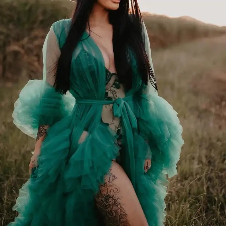 2023 Tulle Robe Maternity Dress Spandex Polyester Sexy Deep V-neck Long Robe for Women Maternity Photoshoot
2023 Tulle Robe Maternity Dress Spandex Polyester Sexy Deep V-neck Long Robe for Women Maternity Photoshoot