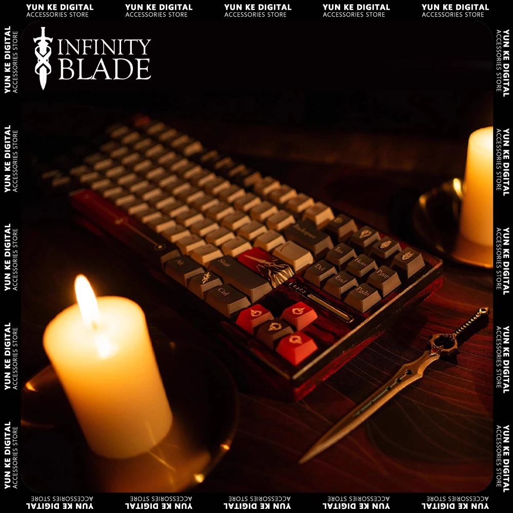O1NEXTENDEDMIX Infinity Blade Keycaps Mechanical Keyboard Keycap Set Original Personalized Customized Gaming Accessories Gifts
O1NEXTENDEDMIX Infinity Blade Keycaps Mechanical Keyboard Keycap Set Original Personalized Customized Gaming Accessories Gifts