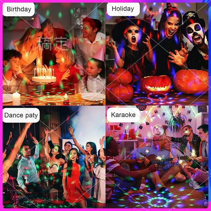 AUU-Party Lights,RGB Dj Disco Ball Light With Sound Activated&Remote Control,Stage Light For Room Dance Parties Bar,US Plug
AUU-Party Lights,RGB Dj Disco Ball Light With Sound Activated&Remote Control,Stage Light For Room Dance Parties Bar,US Plug