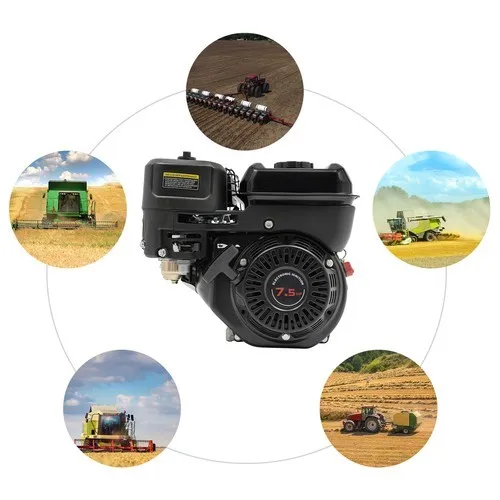 212cc 4-Stroke Gasoline Engine 7.5HP 3600RPM Single Cylinder Gas Powered Utility Engine with 0.78" Shaft Recoil Start
212cc 4-Stroke Gasoline Engine 7.5HP 3600RPM Single Cylinder Gas Powered Utility Engine with 0.78" Shaft Recoil Start