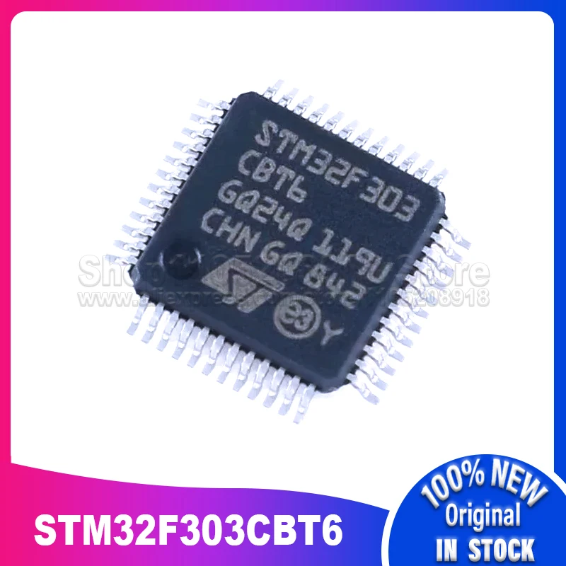 10PCS/LOT STM32F303CBT6 STM32F303 CBT6 LQFP48 MCU de 32 bits ARM Cortex M4 72MHz 128kB 100% New Spot stock
10PCS/LOT STM32F303CBT6 STM32F303 CBT6 LQFP48 MCU de 32 bits ARM Cortex M4 72MHz 128kB 100% New Spot stock