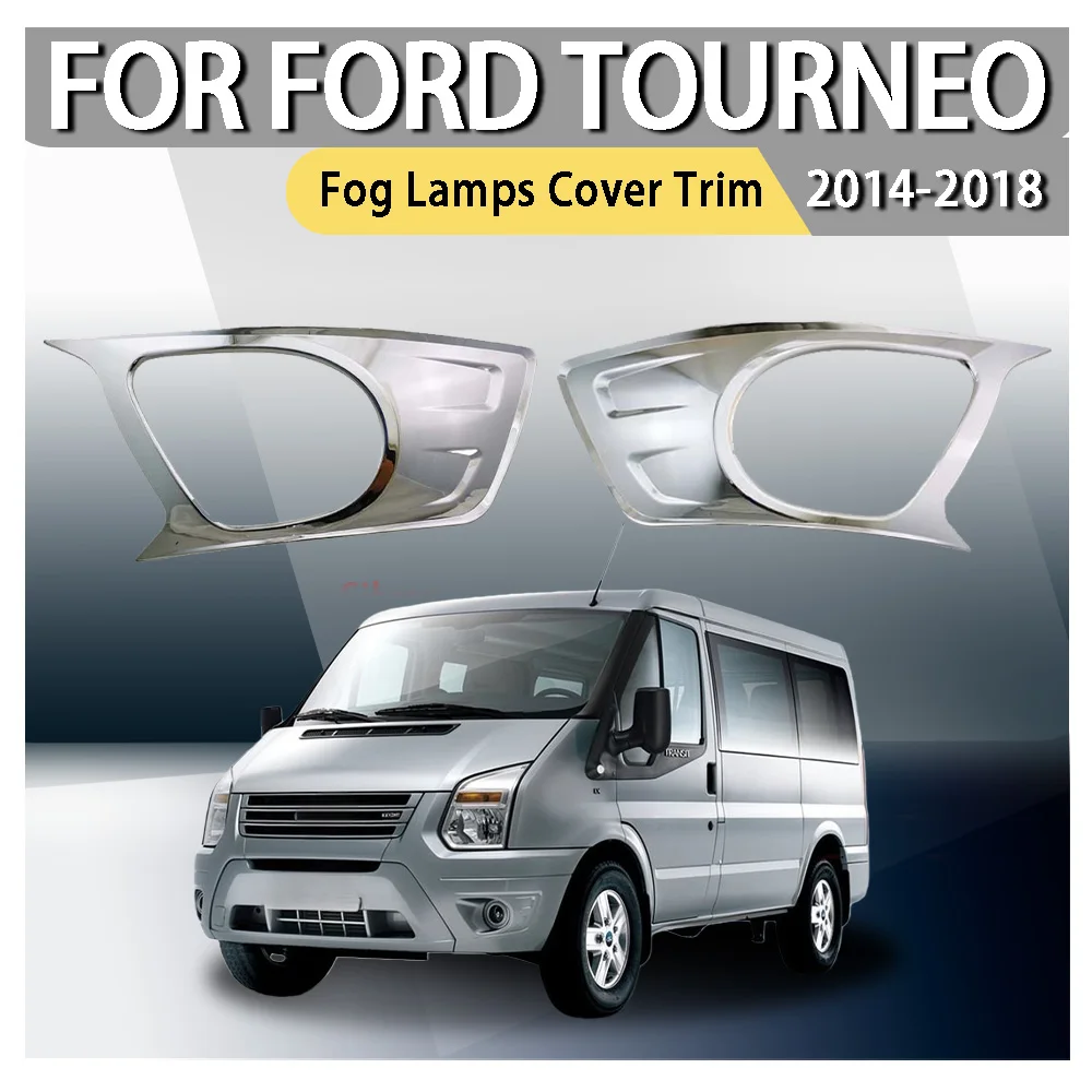 For Ford Transit Tourneo 2008 2009 2010 2014 2015 Fog Lamps Cover Trim ABS Chrome Front Fog Light Cover Car-styling Accessories
For Ford Transit Tourneo 2008 2009 2010 2014 2015 Fog Lamps Cover Trim ABS Chrome Front Fog Light Cover Car-styling Accessories