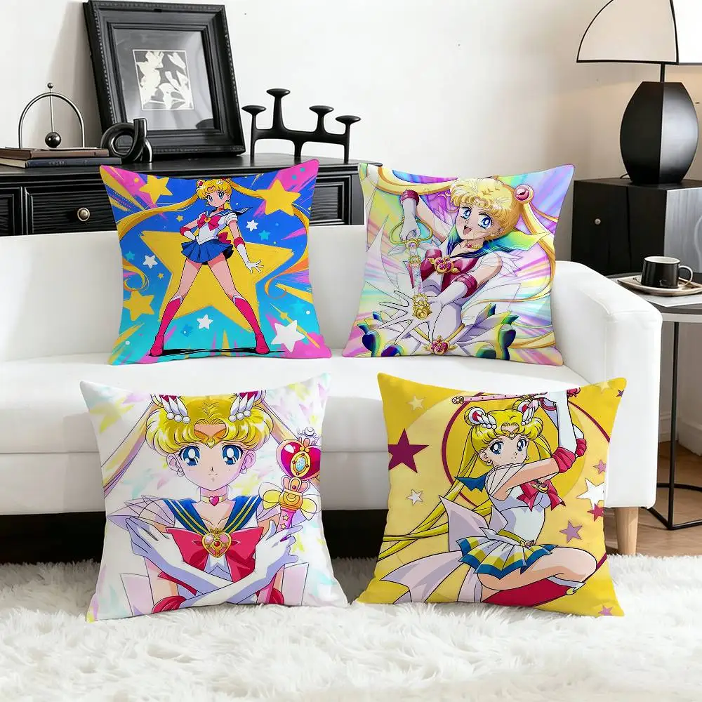 S-Sailor Moon Various Sizes Square Pillow Case For Car Home Bedchamber Decor
S-Sailor Moon Various Sizes Square Pillow Case For Car Home Bedchamber Decor