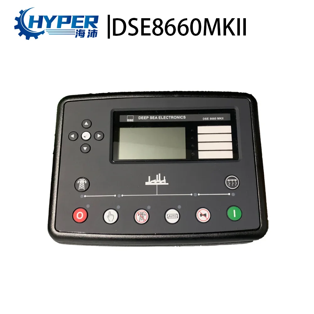 DSE8660 Original Deep Sea Genuine MKII Generator Controller LCD Display Control Module Panel Diesel Generator Spare Parts
DSE8660 Original Deep Sea Genuine MKII Generator Controller LCD Display Control Module Panel Diesel Generator Spare Parts