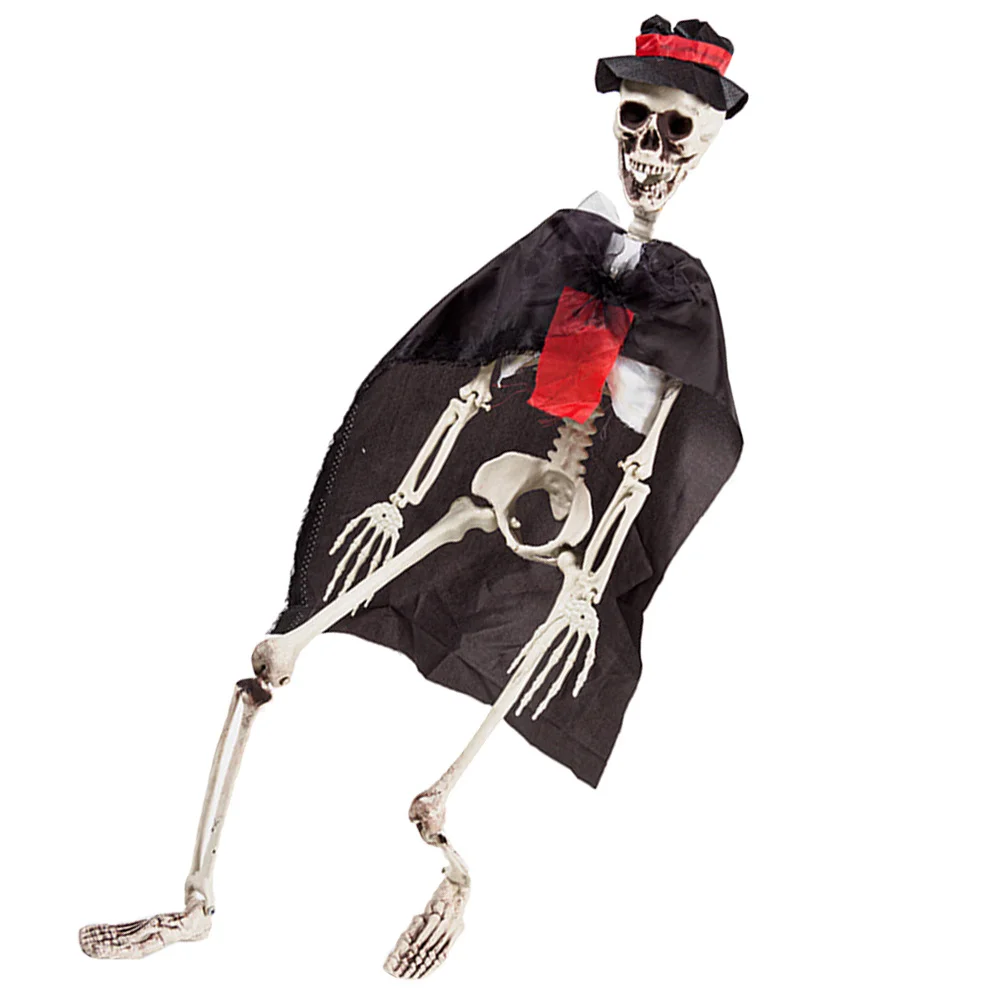 Halloween Decor Hanging Poseable Plastic Bones Ornament for Spooky Party Outdoor Festival Haunted House Setup
Halloween Decor Hanging Poseable Plastic Bones Ornament for Spooky Party Outdoor Festival Haunted House Setup