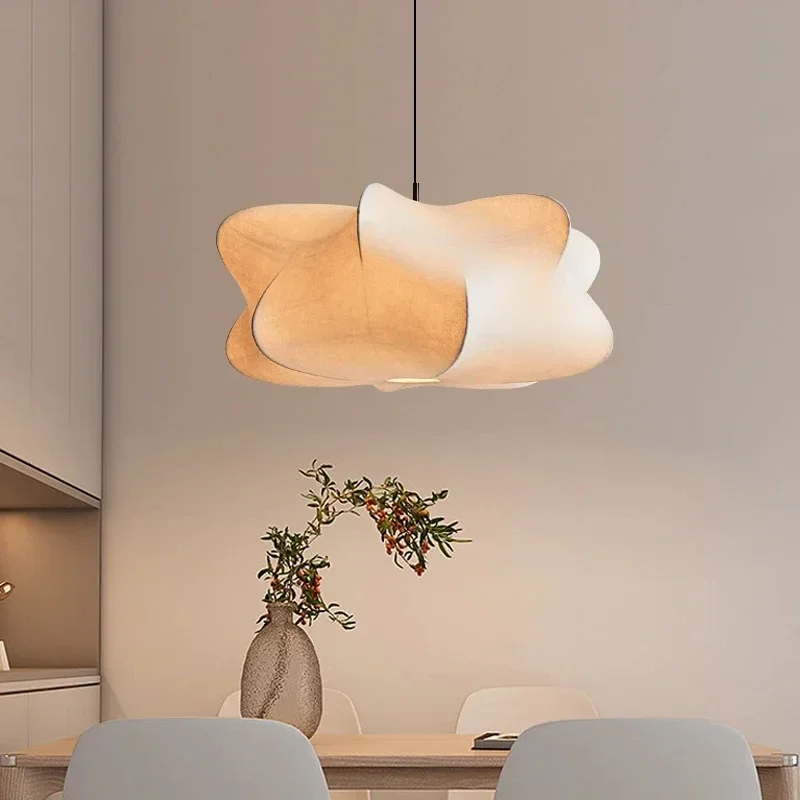 Wabi Sabi Living Room Ceiling Light Shop Bar Parlor Pendant Lights Chandelier Home Decorations Lustre Silk Japan Hanging Lamp
Wabi Sabi Living Room Ceiling Light Shop Bar Parlor Pendant Lights Chandelier Home Decorations Lustre Silk Japan Hanging Lamp