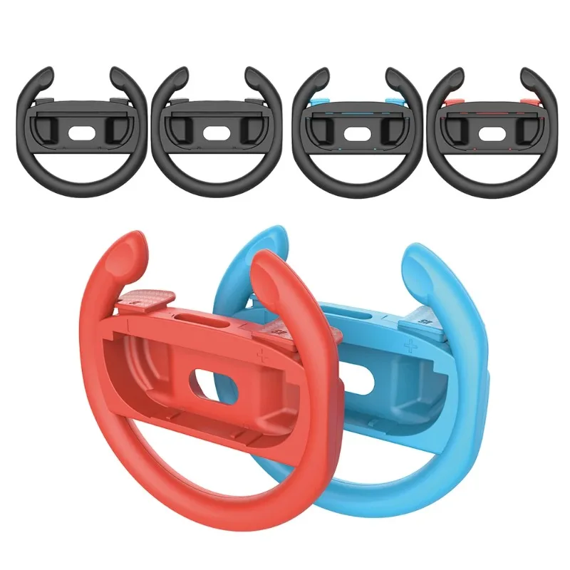New 2Pcs Racing Steering Wheels for Switch 2 Controller Game Grip Handle Left Right Game Steering Wheel Controller Handle Holder
New 2Pcs Racing Steering Wheels for Switch 2 Controller Game Grip Handle Left Right Game Steering Wheel Controller Handle Holder