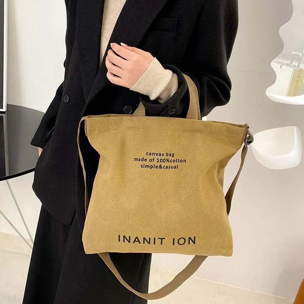 Thickened Fabric Canvas Messenger Bag Adjustable Shoulder Strap Heavy-duty Construction Unisex Crossbody Tote
Thickened Fabric Canvas Messenger Bag Adjustable Shoulder Strap Heavy-duty Construction Unisex Crossbody Tote