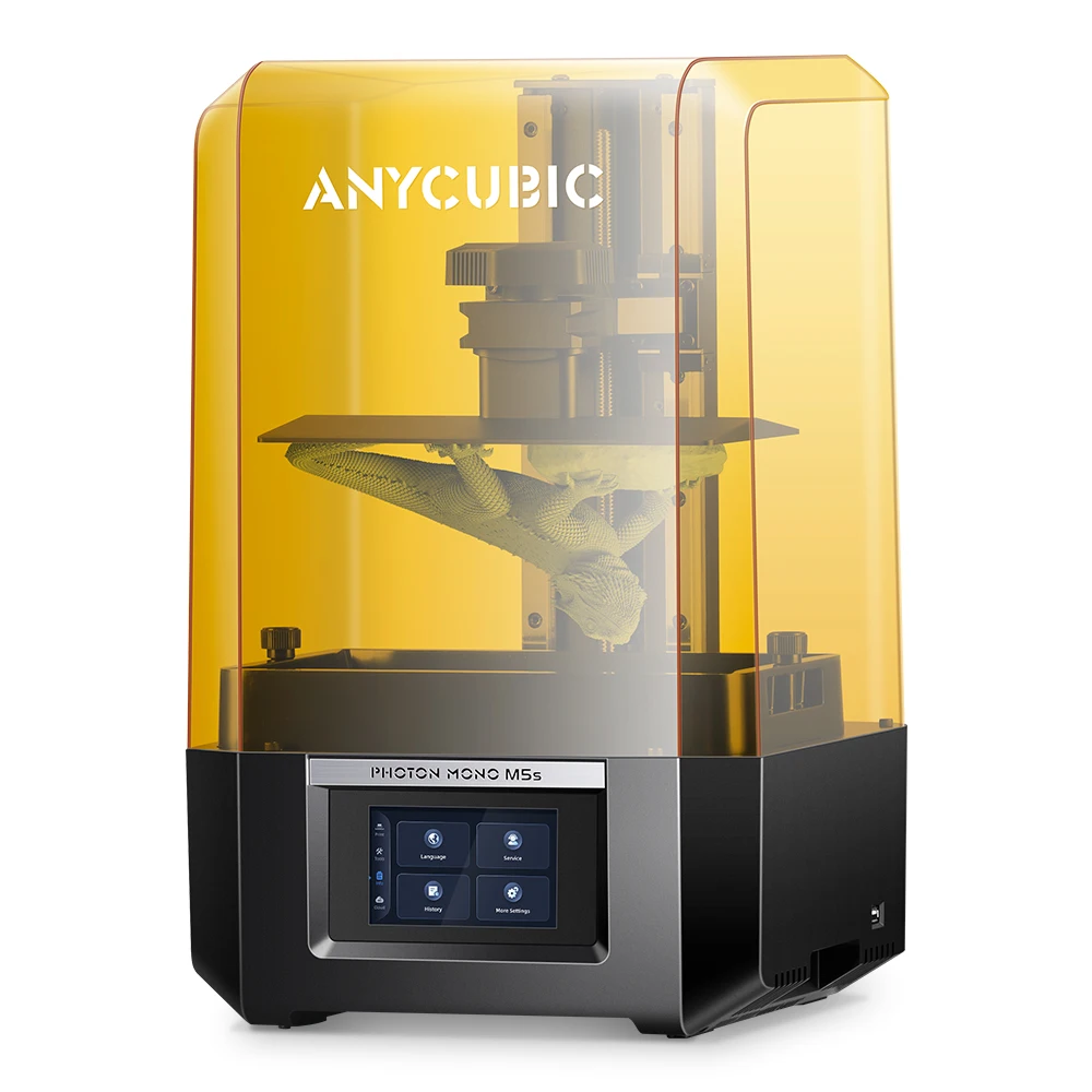 Anycubic Photon Mono M5s Printing Dimensions 200*218*123MM Auto Leveling Resin LCD 12K 3d printer printer
Anycubic Photon Mono M5s Printing Dimensions 200*218*123MM Auto Leveling Resin LCD 12K 3d printer printer