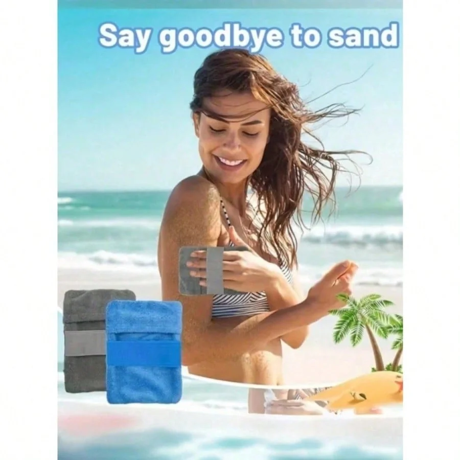 Beach Sand Remover, Beach Sand Removal Wiping Glove, Soft Fabric Beach Sand Cleaner, Reusable Beach Essential Sand Removal Bag
Beach Sand Remover, Beach Sand Removal Wiping Glove, Soft Fabric Beach Sand Cleaner, Reusable Beach Essential Sand Removal Bag