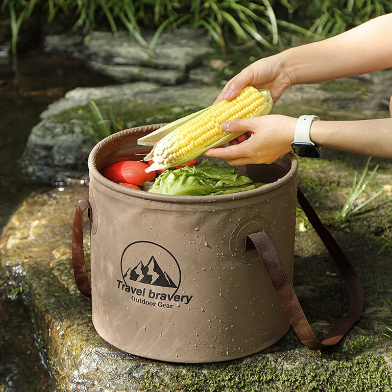 20l Outdoor Multifunctional Bucket Collapsible Portable Travel Bucket Large Capacity Carrying Bucket Camping Fishing Bucket
20l Outdoor Multifunctional Bucket Collapsible Portable Travel Bucket Large Capacity Carrying Bucket Camping Fishing Bucket