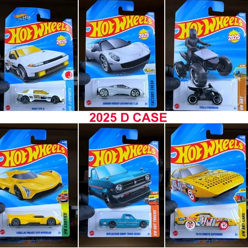 2025 D Hot Wheels Car Let's Race Diecast 1/64 Toys Boy Porsche Cadillac Ram Ford Datsun Sunny Gordon Murray Tesla Cyberquad Gift
2025 D Hot Wheels Car Let's Race Diecast 1/64 Toys Boy Porsche Cadillac Ram Ford Datsun Sunny Gordon Murray Tesla Cyberquad Gift