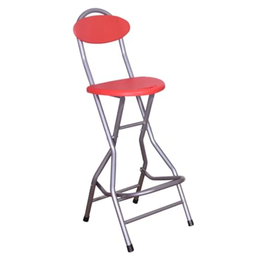 Seat Height 27 Inch Folding Bar Stool Folding Stools for Adults Portable Red Bar Height Folding Desk Chair with Backrest for Ou
Seat Height 27 Inch Folding Bar Stool Folding Stools for Adults Portable Red Bar Height Folding Desk Chair with Backrest for Ou