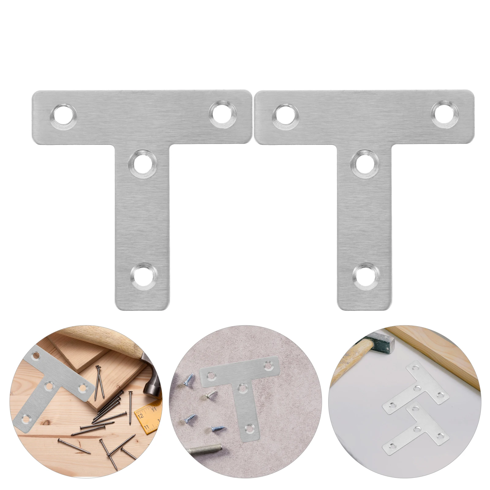 25pcs Corner Code Angle Connector Plate Stainless Steel Flat Jointing Plates for Furniture Wood Connection L-Shaped
25pcs Corner Code Angle Connector Plate Stainless Steel Flat Jointing Plates for Furniture Wood Connection L-Shaped