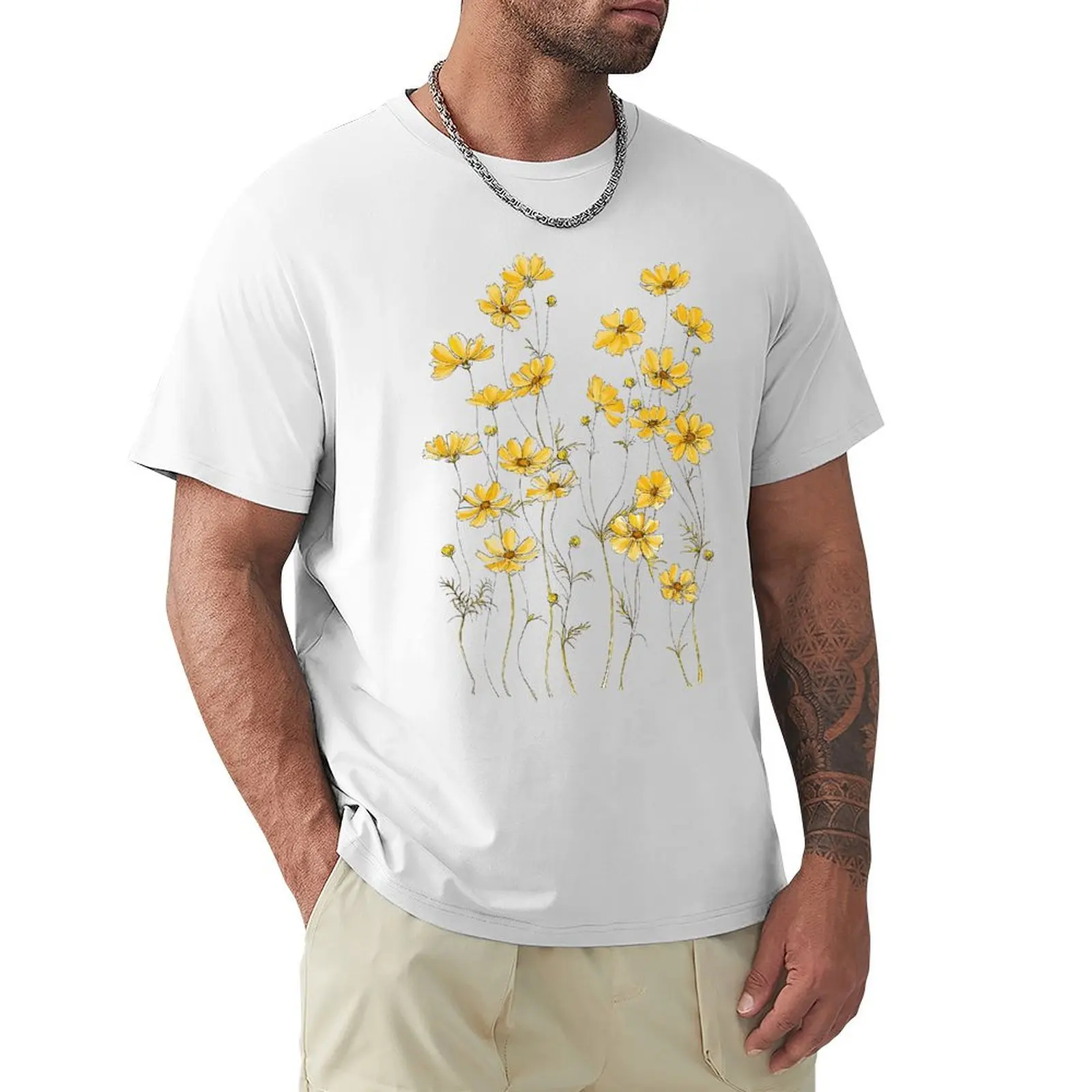 Yellow Cosmos Flowers T-Shirt Cute Clothes Shirts Graphic Tees Oversized T Shirts Sweat Shirts T-shirt Men
Yellow Cosmos Flowers T-Shirt Cute Clothes Shirts Graphic Tees Oversized T Shirts Sweat Shirts T-shirt Men