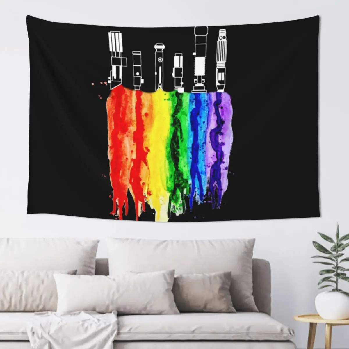 Force of the RainbowSpace Sabers Tapestry Wallpaper Home Decoration For Bedroom Room Decorations Tapestry 
Force of the RainbowSpace Sabers Tapestry Wallpaper Home Decoration For Bedroom Room Decorations Tapestry