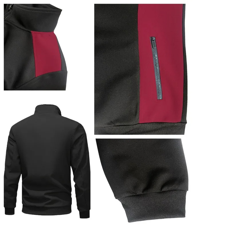 Men's Spring and Autumn Daily Leisure Trendy Fashion Versatile Jacket Outdoor Cycling Sports Soft and Comfortable Leisure Jacket
Men's Spring and Autumn Daily Leisure Trendy Fashion Versatile Jacket Outdoor Cycling Sports Soft and Comfortable Leisure Jacket