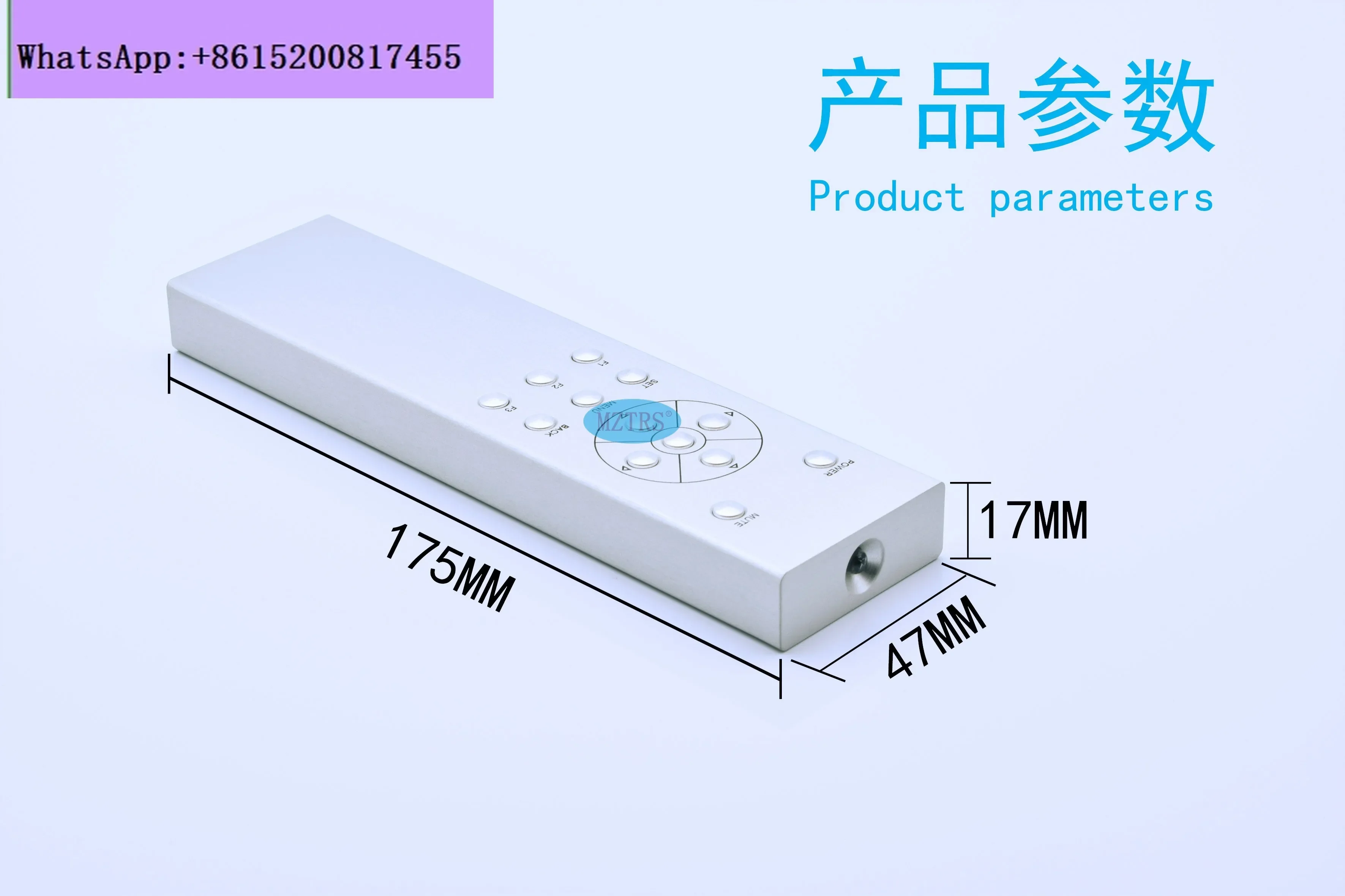 Aluminum alloy shell Infrared learning CD TV power amplifier Front stage set-top box Audio remote control
Aluminum alloy shell Infrared learning CD TV power amplifier Front stage set-top box Audio remote control