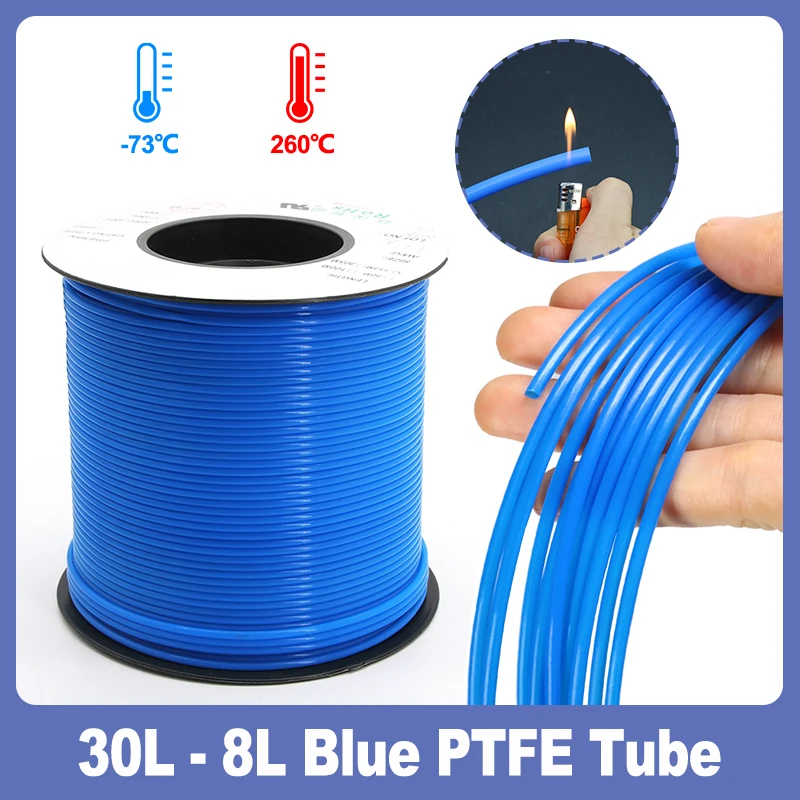 1 ~ 100m Blue PTFE Tube ID 0.3mm ~ 3.38mm F46 Insulated Pipe Temperature Corrosion Resistant Capillary Heat Protector 2.5KV 150V
1 ~ 100m Blue PTFE Tube ID 0.3mm ~ 3.38mm F46 Insulated Pipe Temperature Corrosion Resistant Capillary Heat Protector 2.5KV 150V