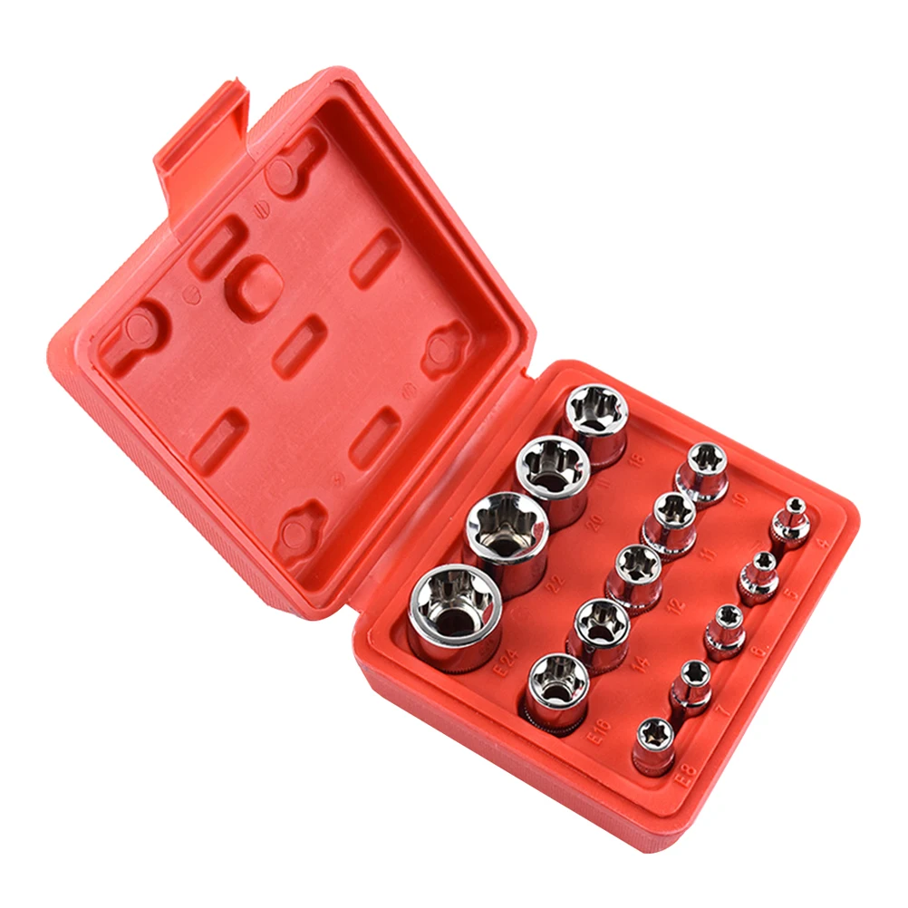 14 Pcs Hexagonal Sleeve Combination Mechanic Tools Wrench Gear Socket Mechanics
14 Pcs Hexagonal Sleeve Combination Mechanic Tools Wrench Gear Socket Mechanics