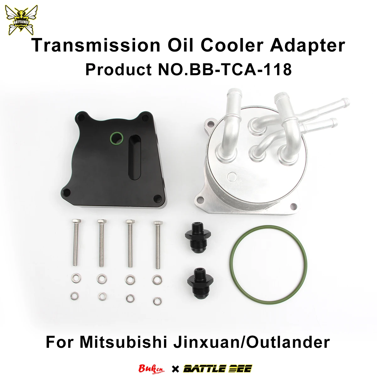 New CVT Auto Transmission Engine Oil Cooler Adapter For Mitsubishi Outlander Sport ASX RVR Lancer EX BB-TCA-118
New CVT Auto Transmission Engine Oil Cooler Adapter For Mitsubishi Outlander Sport ASX RVR Lancer EX BB-TCA-118