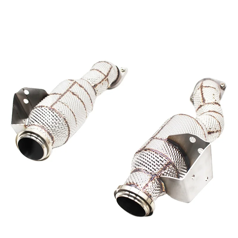 OBM Downpipe For BENZ GLC43 AMG 3.0T 2017-2019 Exhaust Pipes Stainless Steel High Performance Exhaust Downpipe Factory Direct
OBM Downpipe For BENZ GLC43 AMG 3.0T 2017-2019 Exhaust Pipes Stainless Steel High Performance Exhaust Downpipe Factory Direct