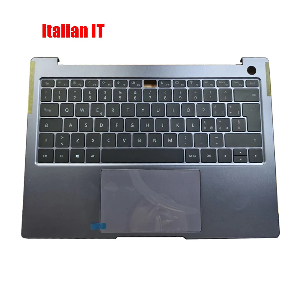 Laptop PalmRest&keyboard For HUAWEI MATEBOOK 14 KLV-W19 KLV-W19L KLV-W29 KLV-W29L Gray Upper Case With Backlit German
Laptop PalmRest&keyboard For HUAWEI MATEBOOK 14 KLV-W19 KLV-W19L KLV-W29 KLV-W29L Gray Upper Case With Backlit German