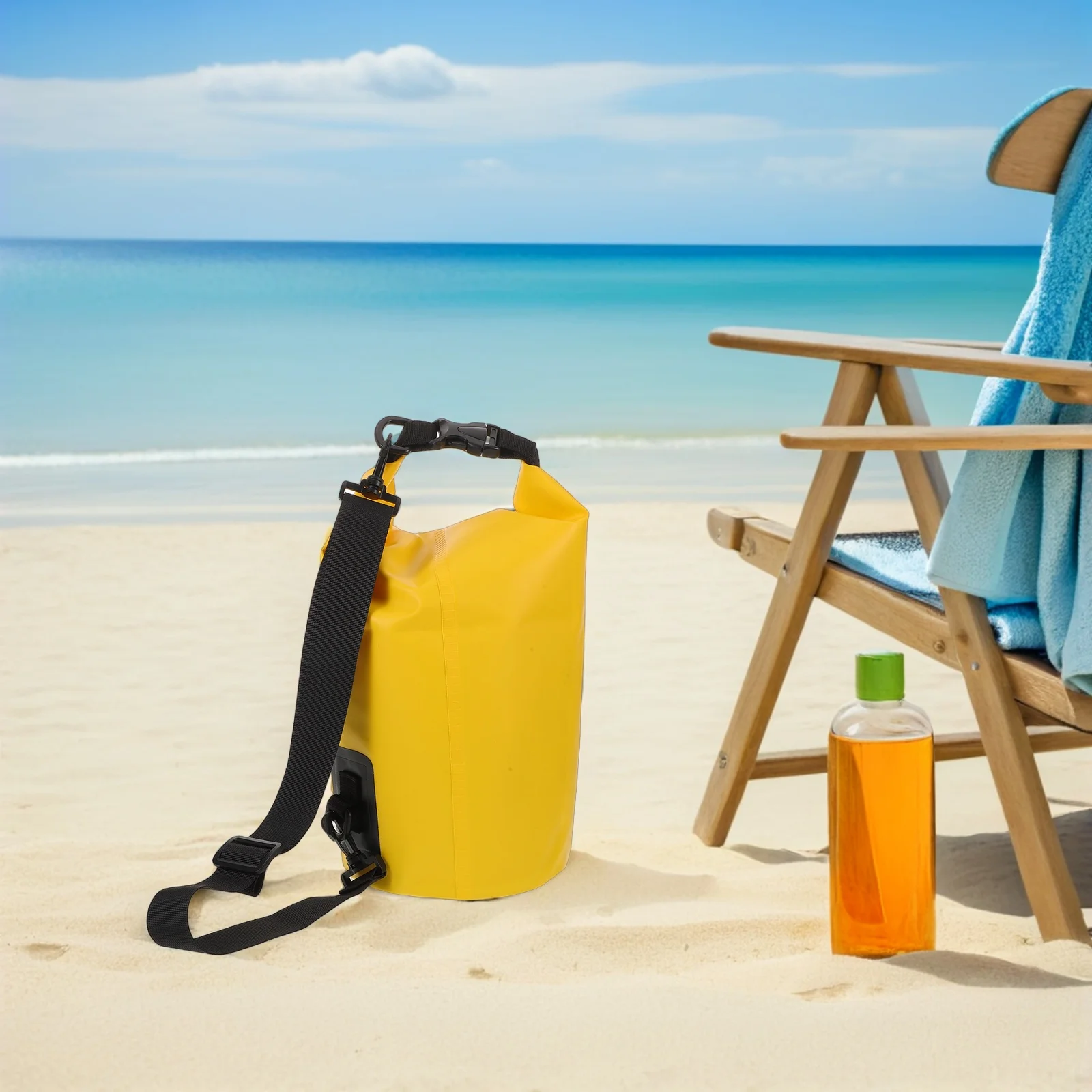 5L PVC Waterproof Bag Heavy Duty Dry Bag Adjustable Shoulder Strap Kayaking Hiking Boating Outdoor Travel Waterproof Pouch
5L PVC Waterproof Bag Heavy Duty Dry Bag Adjustable Shoulder Strap Kayaking Hiking Boating Outdoor Travel Waterproof Pouch