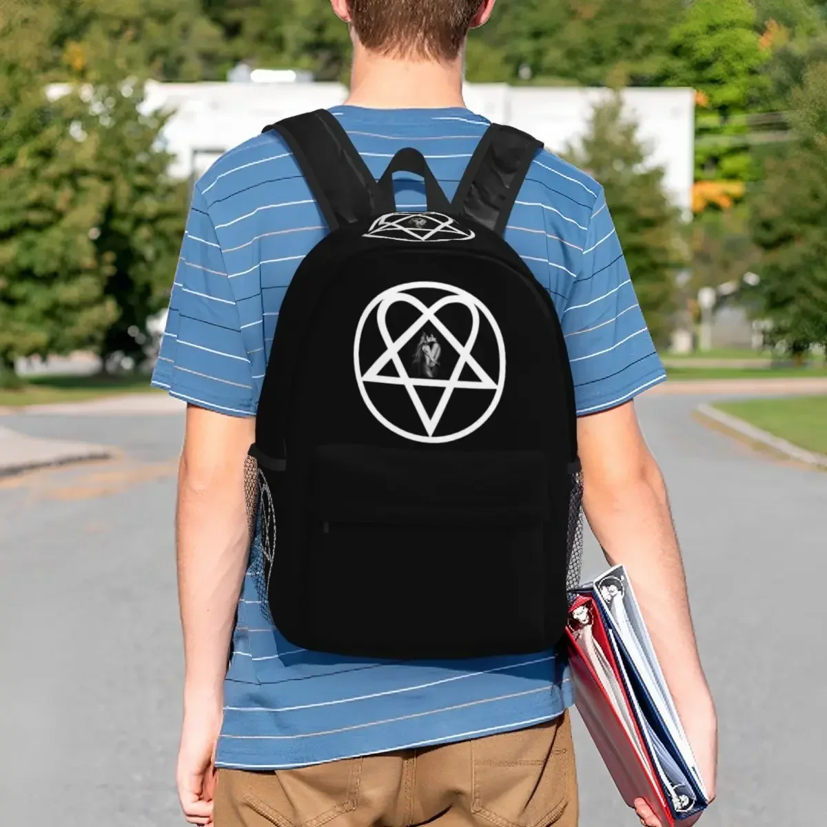 Рюкзак с логотипом музыкальной группы Heartagram Him, студенческий рюкзак для мальчиков и девочек, детская школьная сумка, компьютерные сумки на плечо для мужчин и женщин
Рюкзак с логотипом музыкальной группы Heartagram Him, студенческий рюкзак для мальчиков и девочек, детская школьная сумка, компьютерные сумки на плечо для мужчин и женщин