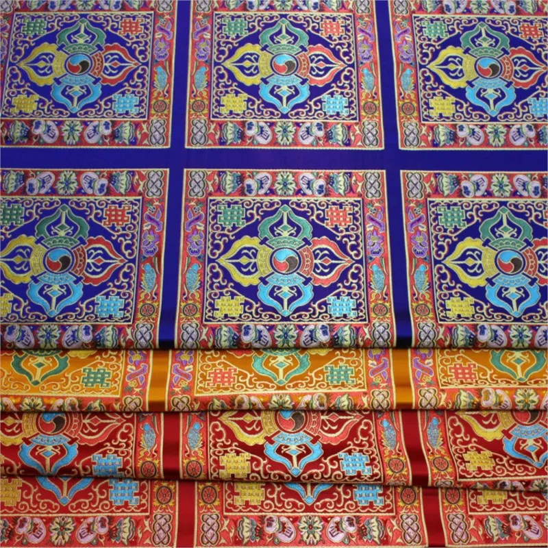Chinese-style film and television uniform fabric of woven silk satin decoration vajra jacquard
Chinese-style film and television uniform fabric of woven silk satin decoration vajra jacquard