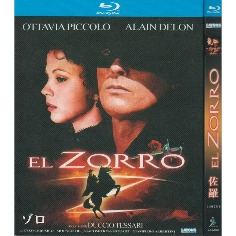 Blu-ray Western Action Adventure Movie Zorro High Definition 1BD Disc Non-DVD Disc
Blu-ray Western Action Adventure Movie Zorro High Definition 1BD Disc Non-DVD Disc