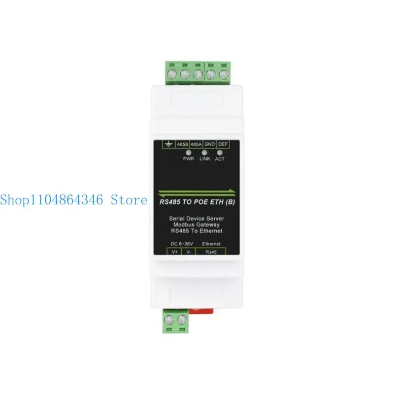 5asd Ethernet Module TCPIP to Serial RS485 to RJ45 for Data Transmission Replacement
5asd Ethernet Module TCPIP to Serial RS485 to RJ45 for Data Transmission Replacement