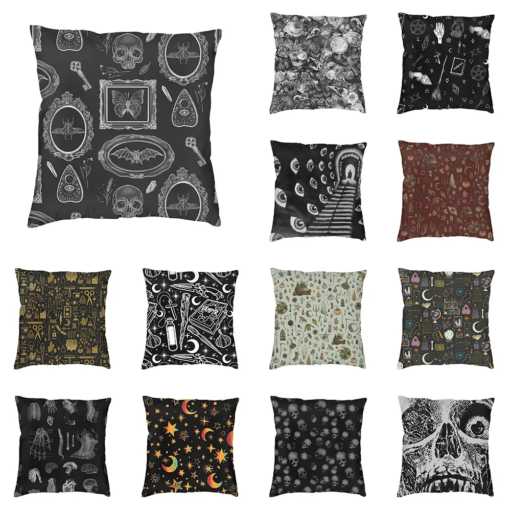 Abstract Anatomy Gothic Printed Pattern Cushion Cover Home Living Room Sofa Decoration Throw Pillow 45X45cm
Abstract Anatomy Gothic Printed Pattern Cushion Cover Home Living Room Sofa Decoration Throw Pillow 45X45cm