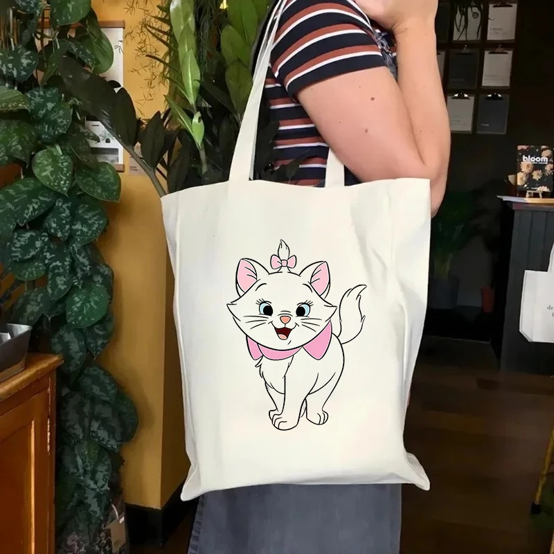 Холщовая сумка-тоут с принтом кошки Мари и маленькой косметичкой, женская экологичная сумка через плечо, повседневная сумка-шоппер для школы и путешествий
Холщовая сумка-тоут с принтом кошки Мари и маленькой косметичкой, женская экологичная сумка через плечо, повседневная сумка-шоппер для школы и путешествий