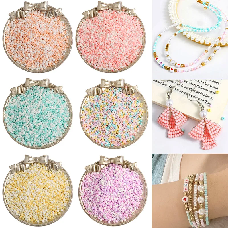 About 660 Pieces/bag Colored Glass Beads Handmade Round Spaced Beads DIY Matte High Quality Jewelry Making Accessories 3mm
About 660 Pieces/bag Colored Glass Beads Handmade Round Spaced Beads DIY Matte High Quality Jewelry Making Accessories 3mm