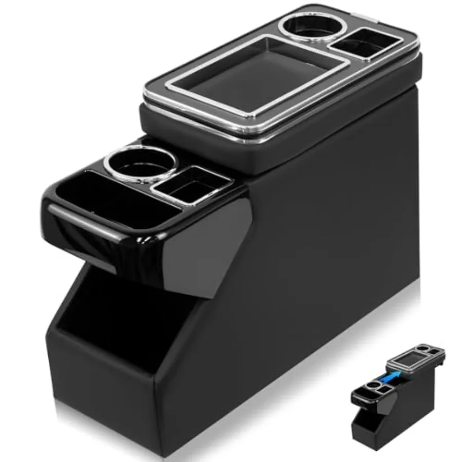 Center Console Between Seat Organizer for Minivans SUVs with Key Holder Cup Holders Phone Storage for Minivan SUVs Middle Van F
Center Console Between Seat Organizer for Minivans SUVs with Key Holder Cup Holders Phone Storage for Minivan SUVs Middle Van F