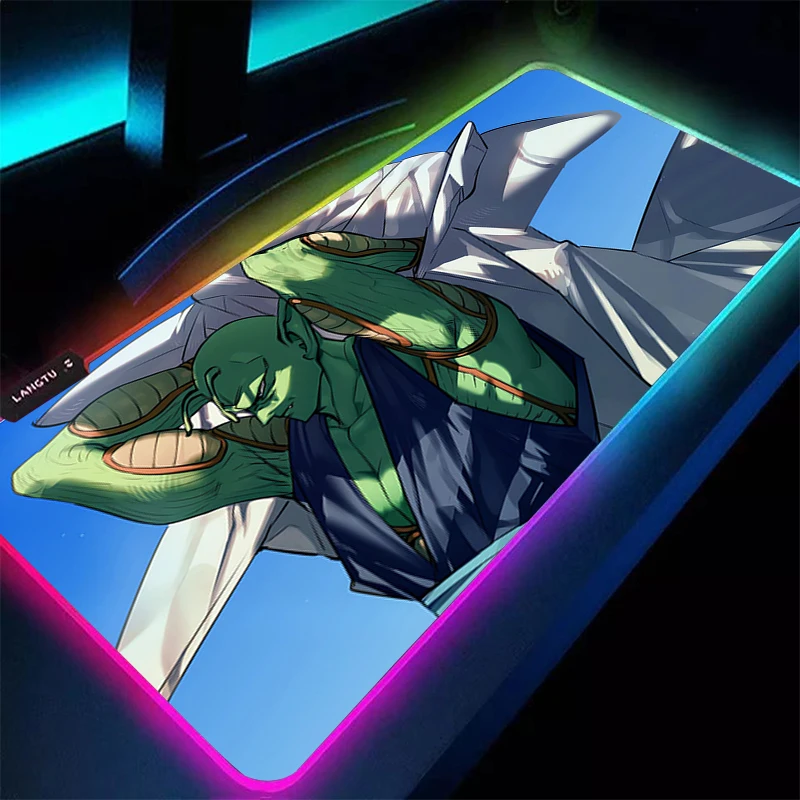 LED Mouse Pad DBZ Dragon Ball Piccolo XXL RGB Desk Mat Gamer Office Backlight Carpet Keyboard Table Gaming Accessories Mousepad
LED Mouse Pad DBZ Dragon Ball Piccolo XXL RGB Desk Mat Gamer Office Backlight Carpet Keyboard Table Gaming Accessories Mousepad