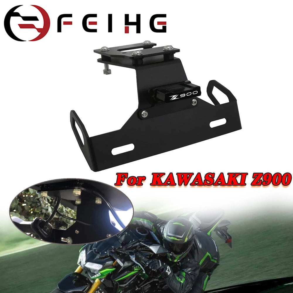License Plate Holder LED Light Motorcycle Fender Eliminator Tail Number Plate Bracket For KAWASAKI Z900 Z 900 2017-2022 2021
License Plate Holder LED Light Motorcycle Fender Eliminator Tail Number Plate Bracket For KAWASAKI Z900 Z 900 2017-2022 2021