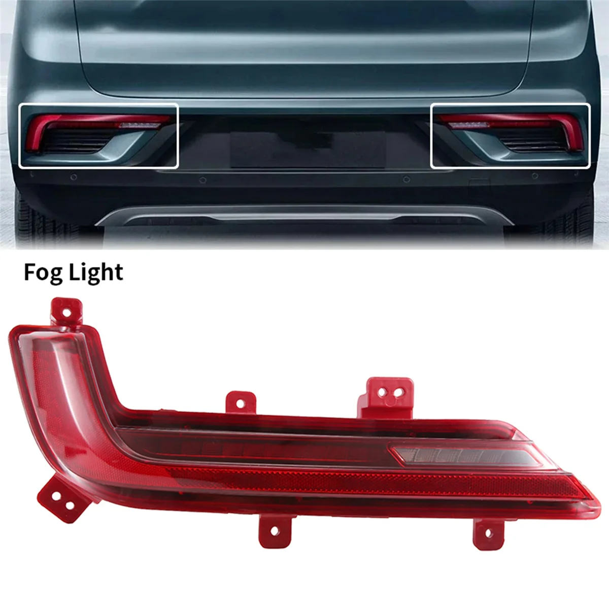 Задний правый противотуманный фонарь автомобиля для Geely Okavango/Proton X90 2020-2022
Задний правый противотуманный фонарь автомобиля для Geely Okavango/Proton X90 2020-2022