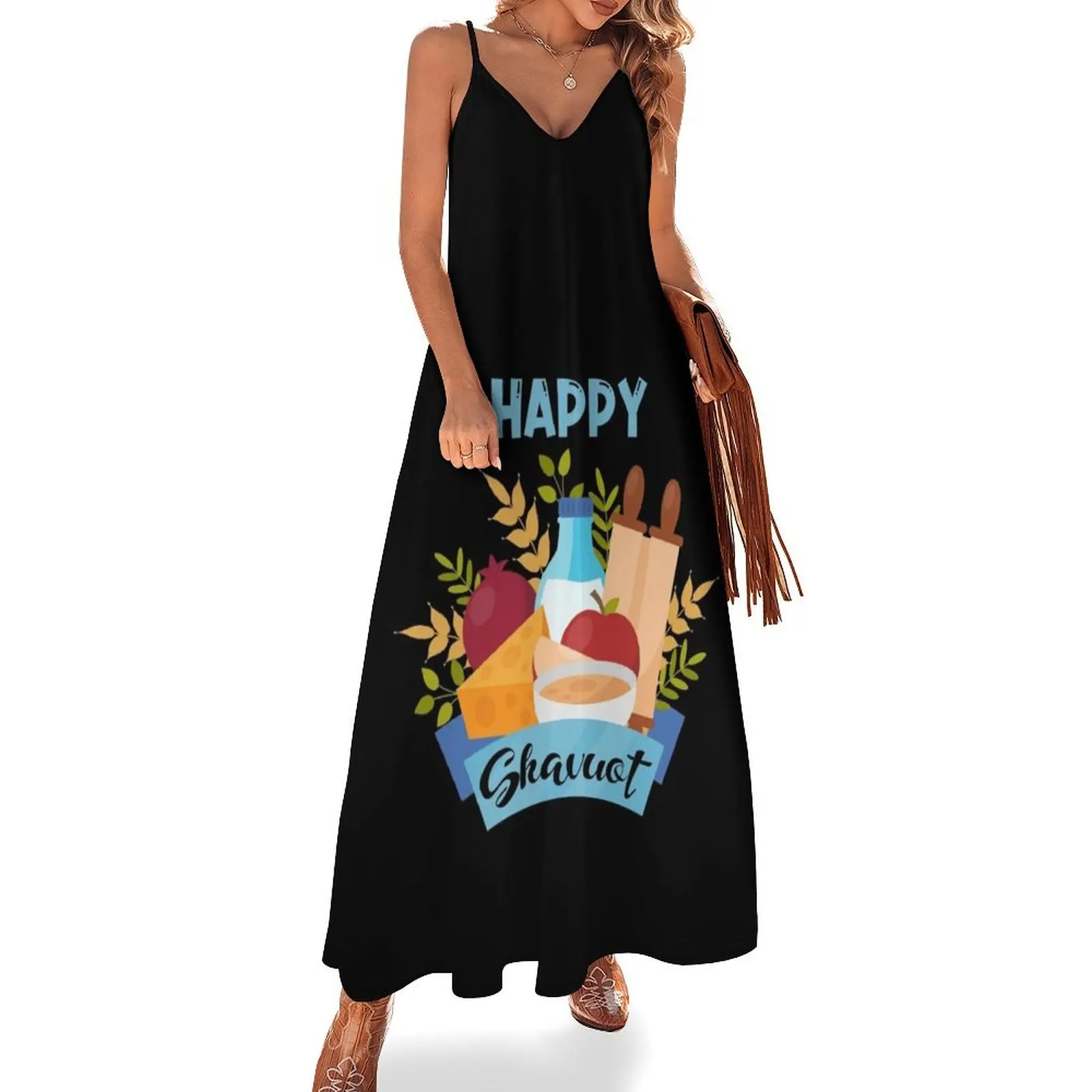Happy Shavuot Sleeveless Dress evening dress summer dresses women 2025 women's fashion dresses Dress
Happy Shavuot Sleeveless Dress evening dress summer dresses women 2025 women's fashion dresses Dress