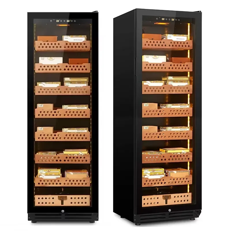 Deluxe Large Cigar Humidifier Cabinet Cooler Modern Thermoelectric Cigar Moisturizer
Deluxe Large Cigar Humidifier Cabinet Cooler Modern Thermoelectric Cigar Moisturizer