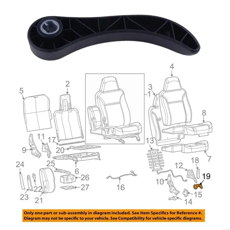 2026 New Car Lever Replacement Part for Select Models Left & Right Adjustment Handle 89041697 89041700
2026 New Car Lever Replacement Part for Select Models Left & Right Adjustment Handle 89041697 89041700