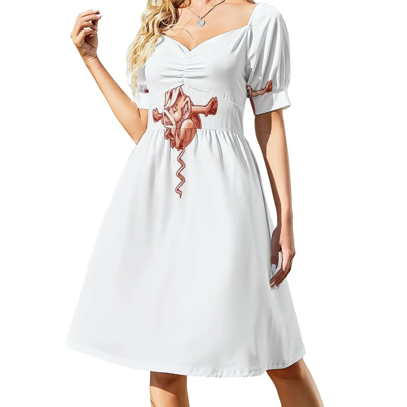 Pig corkscrew. Short-Sleeved Dress Women's clothing long sleeve dresses sexy dress for women Dresses gala
Pig corkscrew. Short-Sleeved Dress Women's clothing long sleeve dresses sexy dress for women Dresses gala