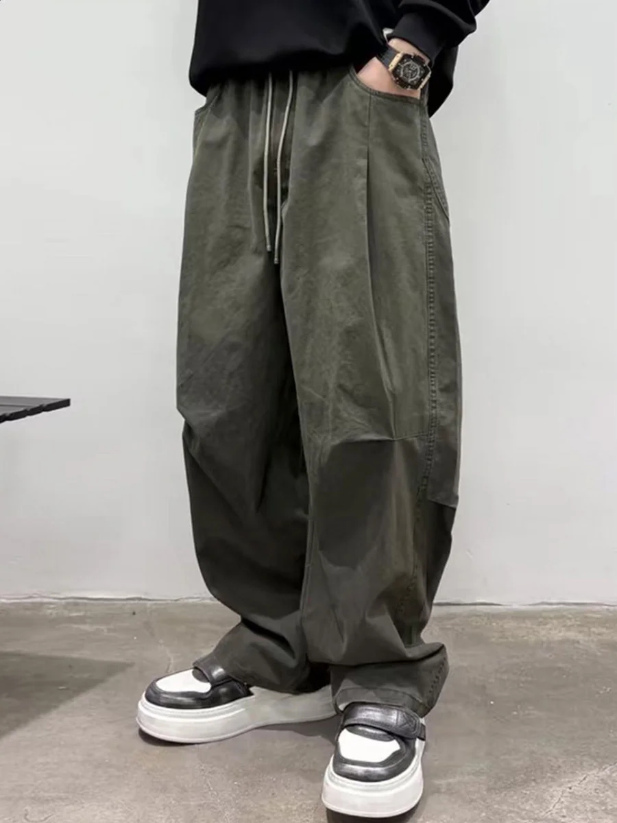 Spring Summer Loose Men's Workwear Straight Leg Jeans Washed Casual Pants High Street American Style Hong Kong Style Tailoring
Spring Summer Loose Men's Workwear Straight Leg Jeans Washed Casual Pants High Street American Style Hong Kong Style Tailoring